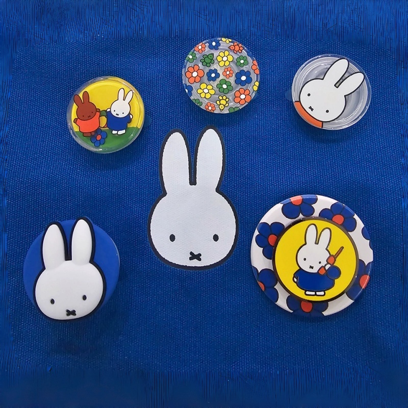 Pop Socket Grip - Série de Colaboração Miffy: Suporte Magnético