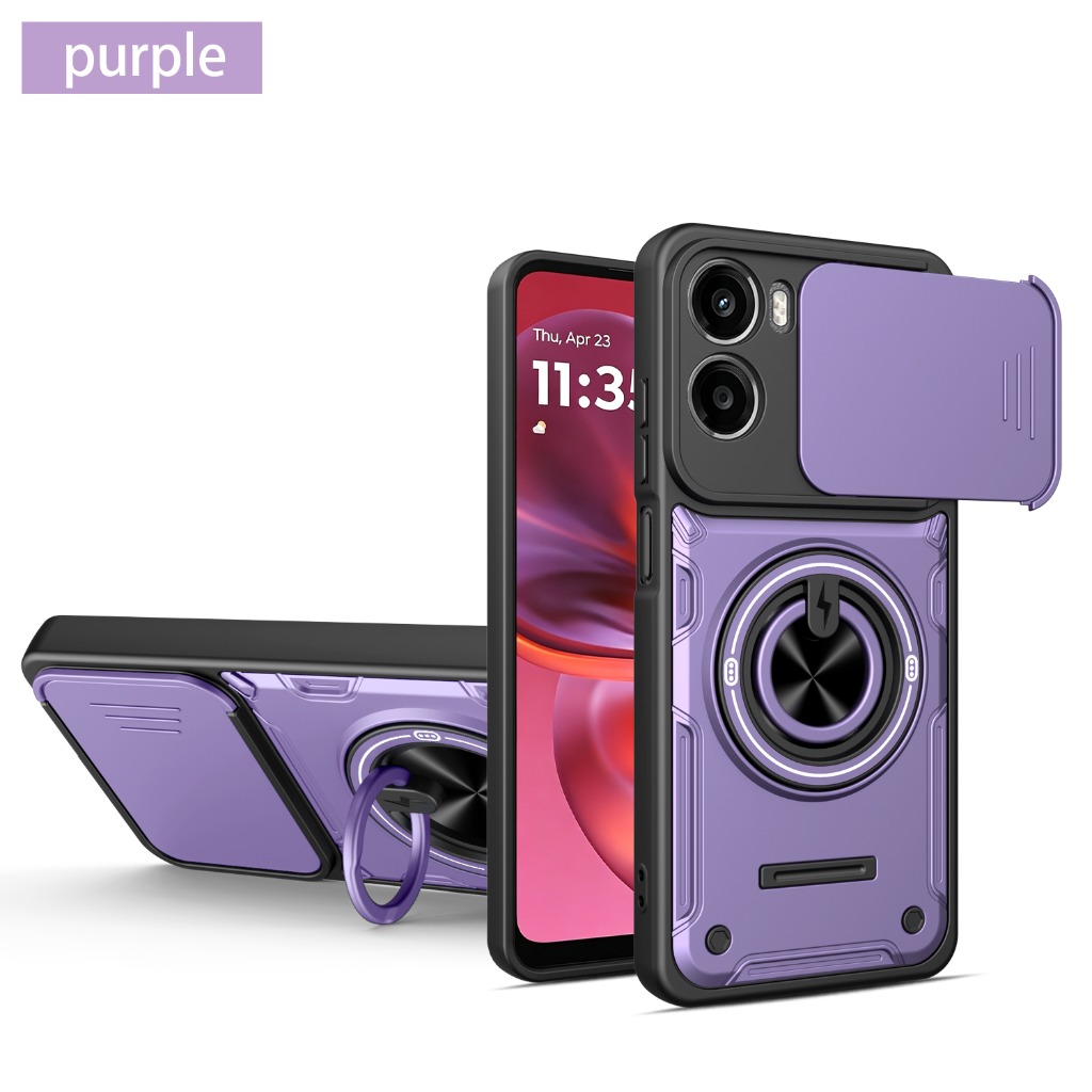 Phone Accessories Ring - Protetor de Câmera Deslizante 360 °