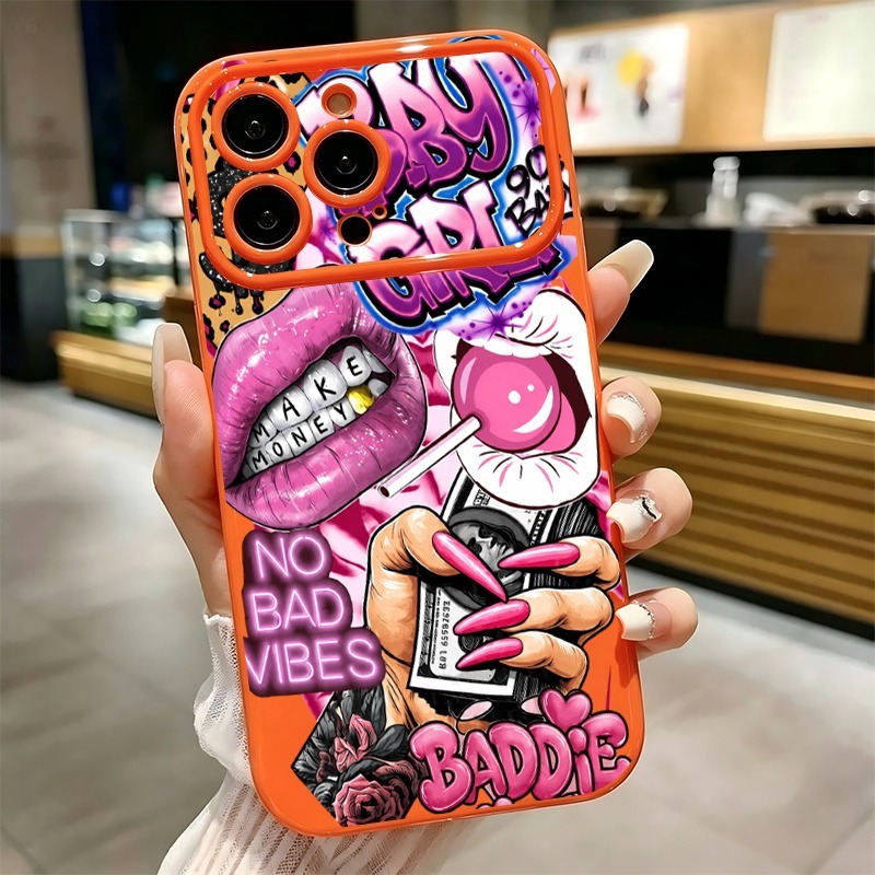 Phone Accessories For Girls - Capa de Celular Hip Hop com