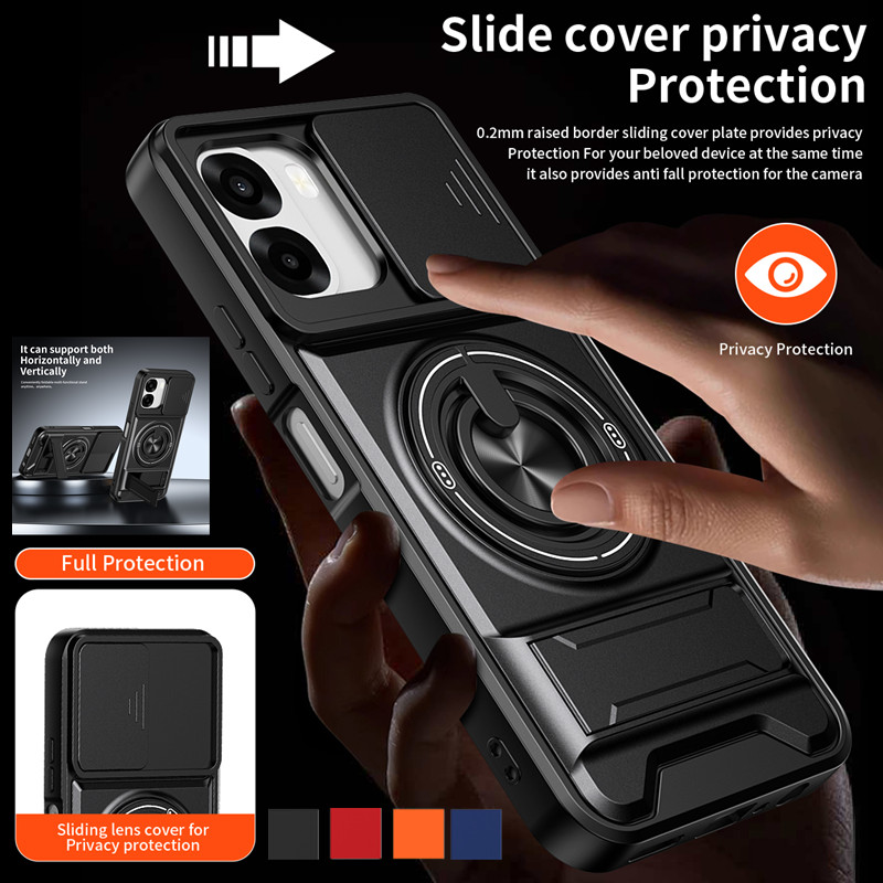 Phone Accessories Ring - Capa de Telefone Armor para Oppo