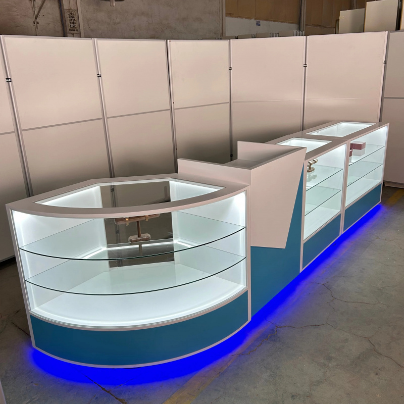 Phone Accessories Cabinet - Design de interiores moderno para loja