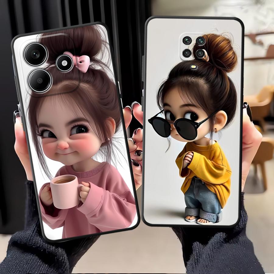 Phone Accessories For Girls - Capa de Telefone com Padrão de