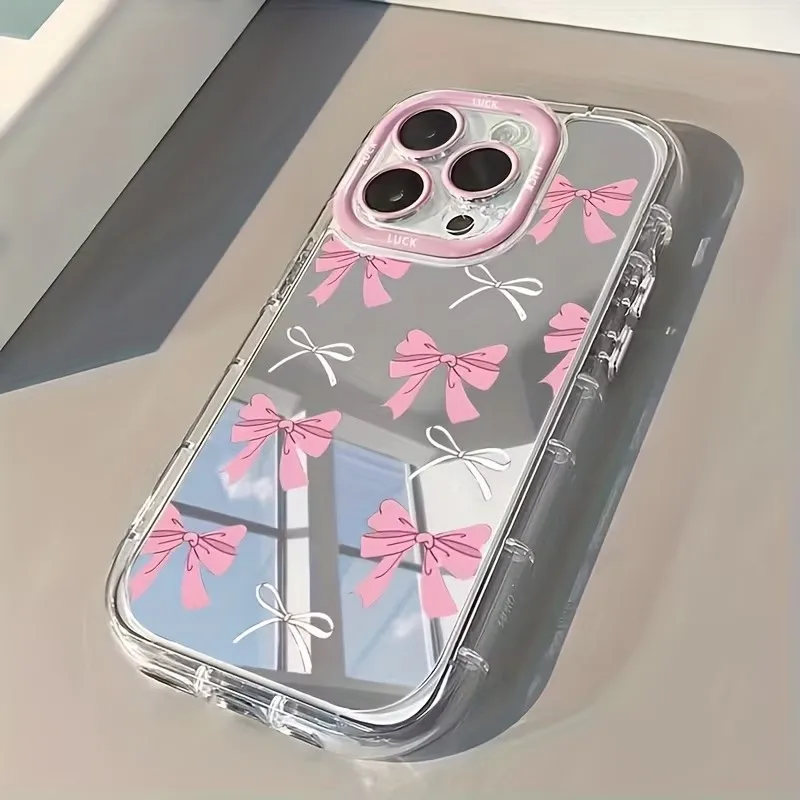 Phone Accessories For Girls - Capa de Celular Y2K com Espelho