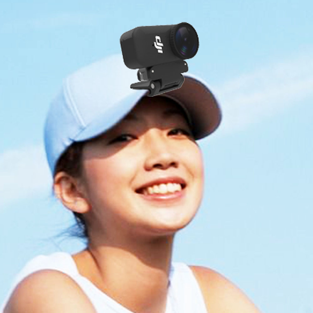 Lens Camera Clip - Clipe de chapéu para câmera dji