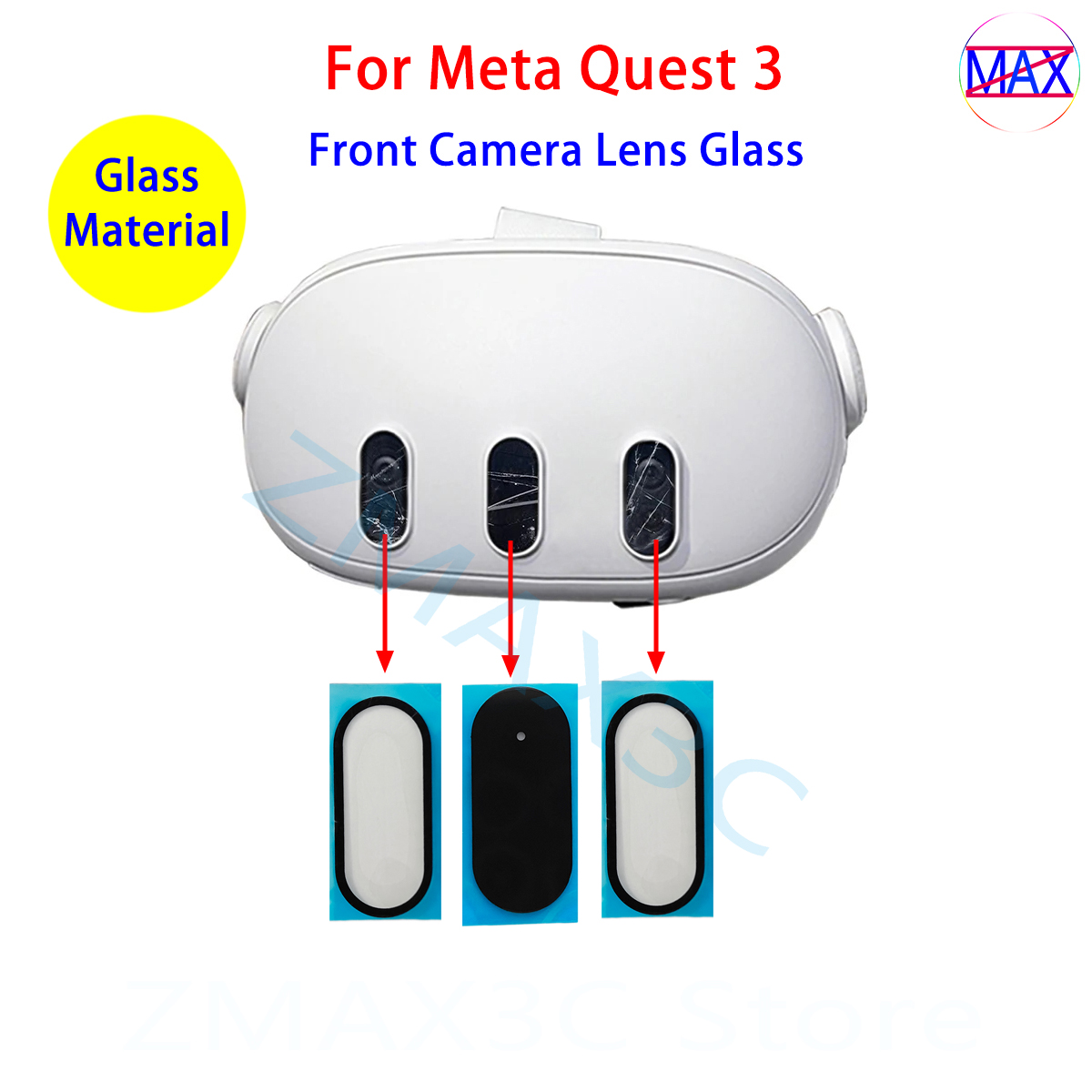 Lens Camera Clip - Lente de Vidro de Substituição para