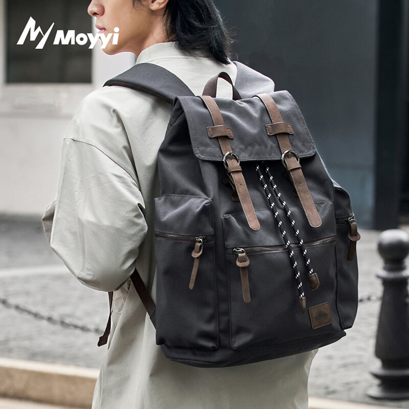Waterproof Phone Bag - Mochila Grande MOYYI 27L para Homens