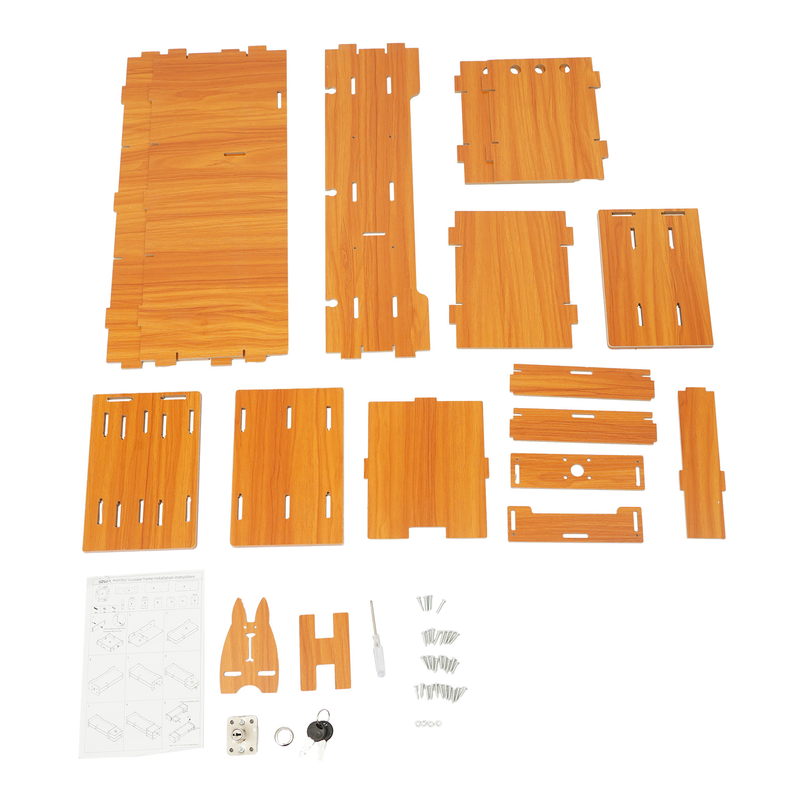 Phone Accessories Cabinet - Suporte Ergonômico para Monitor em MDF