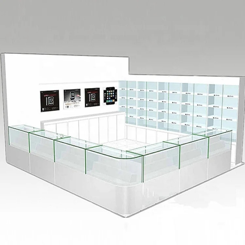 Phone Accessories Cabinet - Expositor de Vidro Personalizado para Celulares,