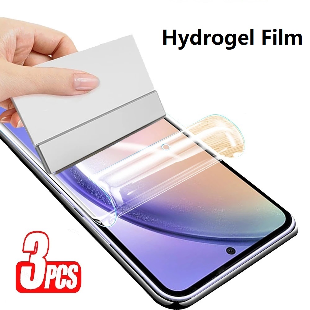 Oppo A78 - 3 Peças de Película de Hidrogel