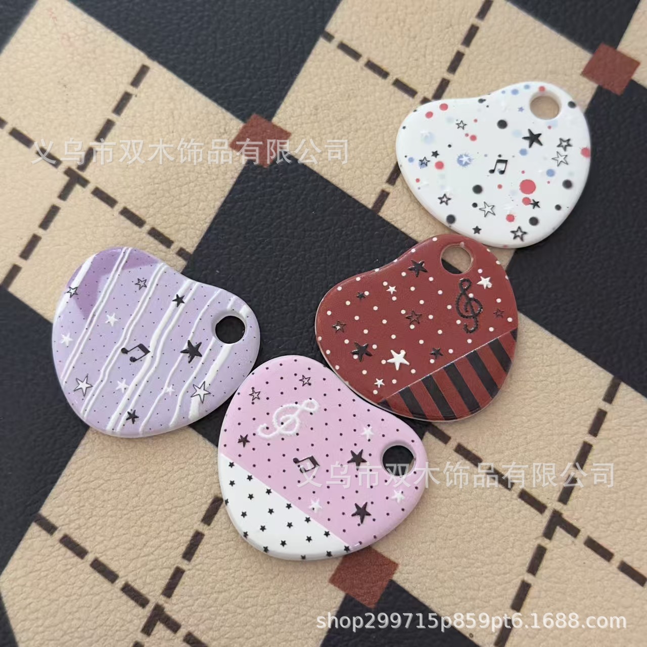 10 peças de Contas com Relevo  - Phone Accessories Hanging avaliação e preço