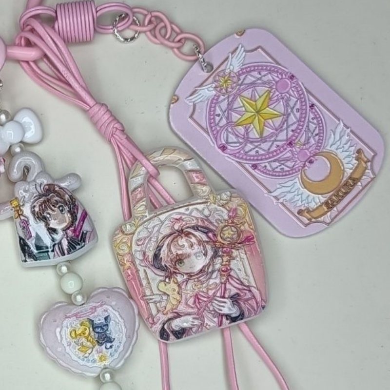 Novo Modelo Card Captor Sakura - Phone Accessories Hanging avaliação e preço