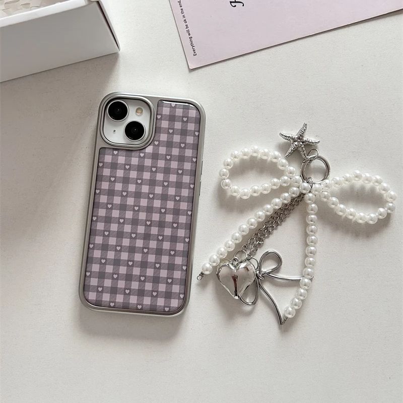 Rosa roxo em forma de coração  - Phone Accessories For Girls avaliação e preço