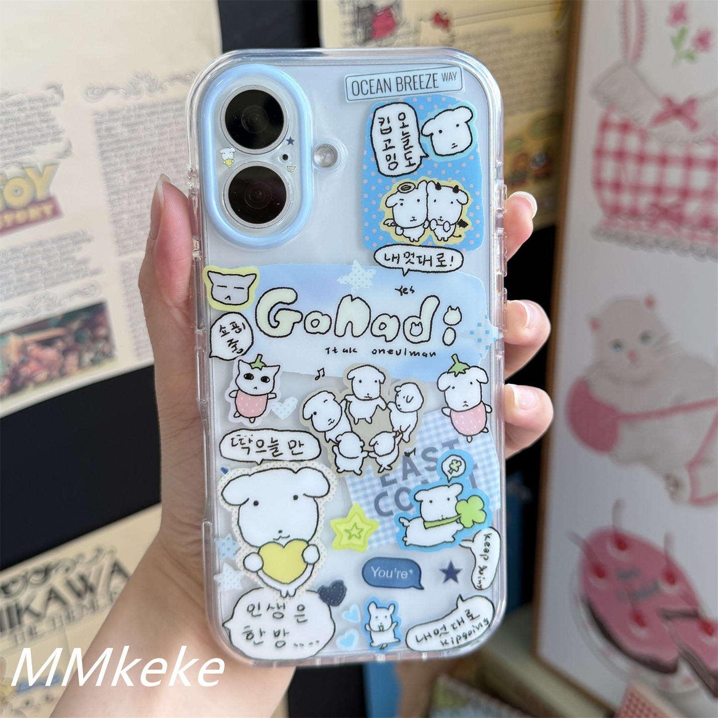 Capa de Celular Coreana Estilo - Phone Accessories For Girls avaliação e preço