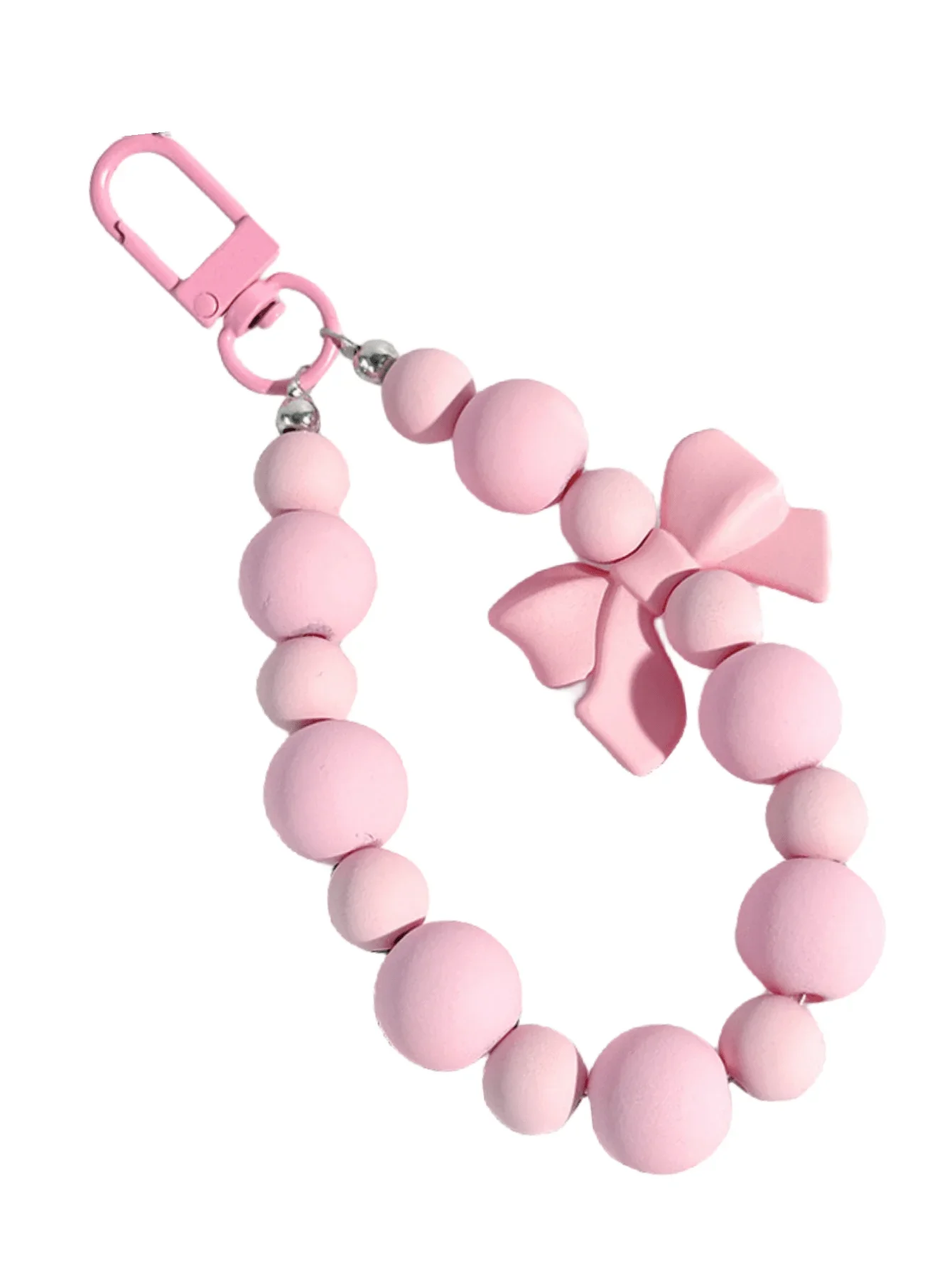 1 unidade Chaveiro Rosa com La - Phone Accessories For Teen Girls avaliação e preço