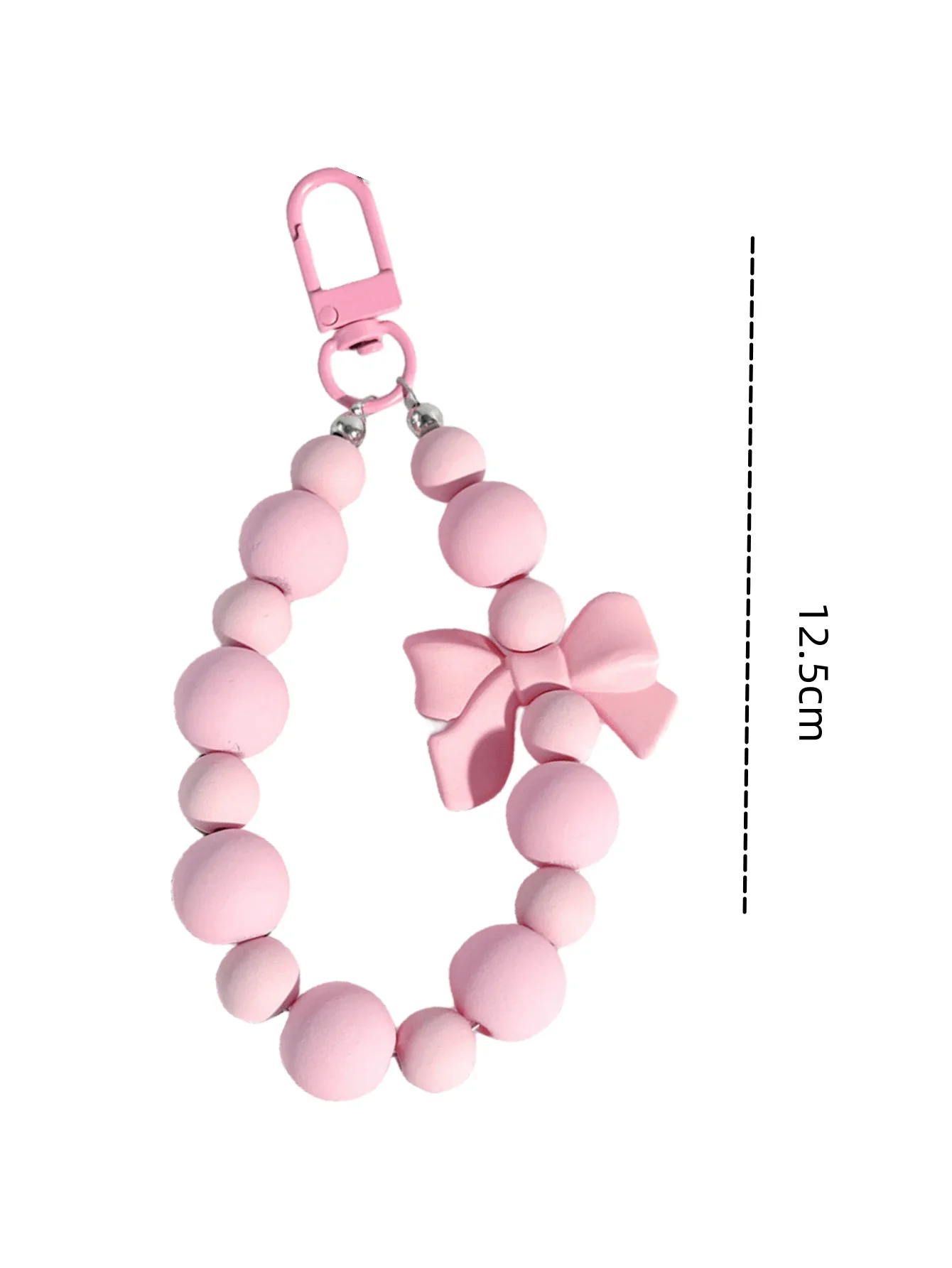 1 unidade Chaveiro Rosa com La - Phone Accessories For Teen Girls avaliação e preço