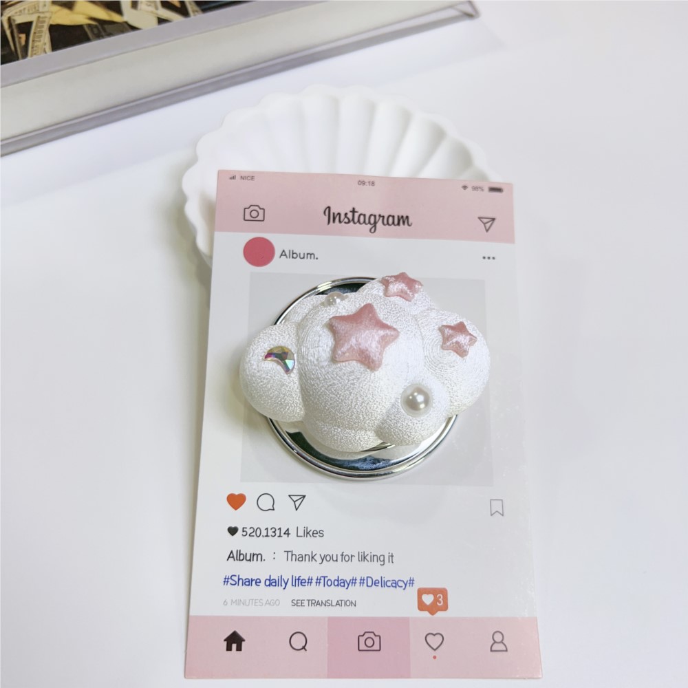 Suporte Magnético 3D de Desenh - Pop Socket Grip avaliação e preço