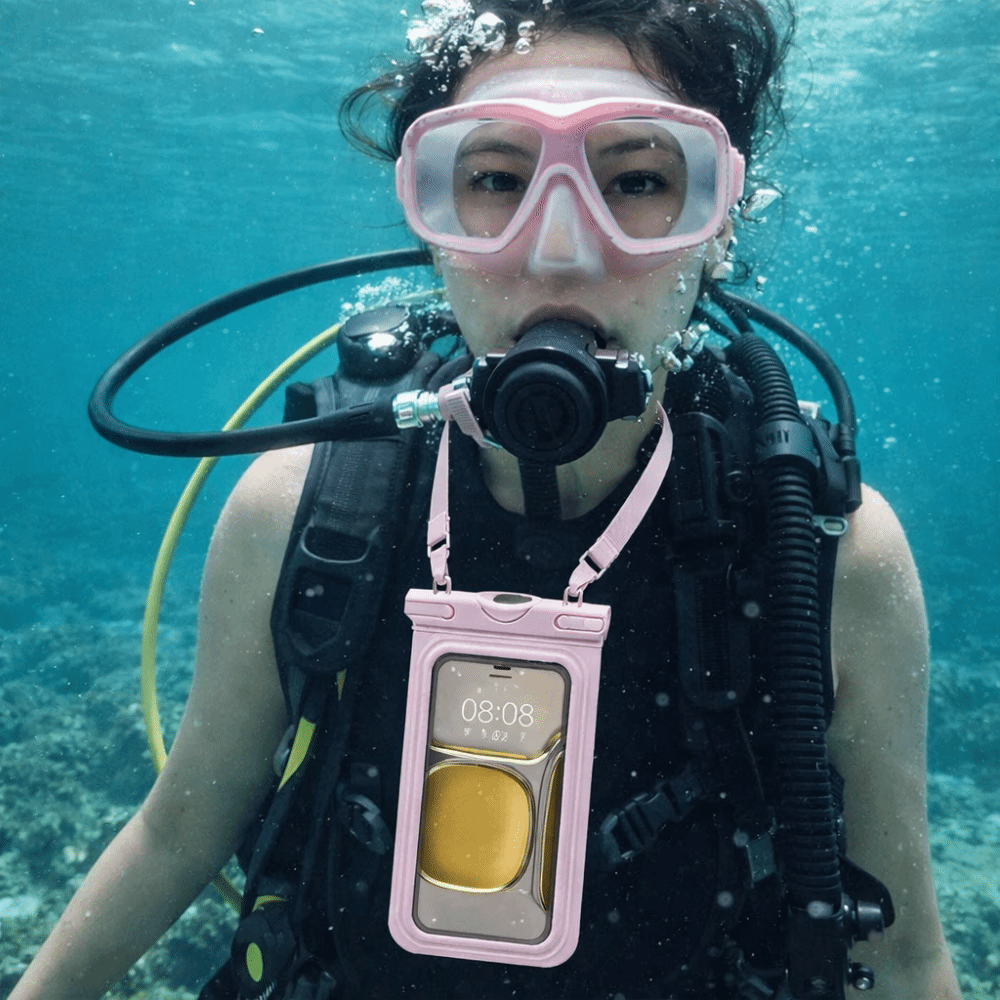 Bolsa Impermeável Transparente - Waterproof Phone Bag avaliação e preço