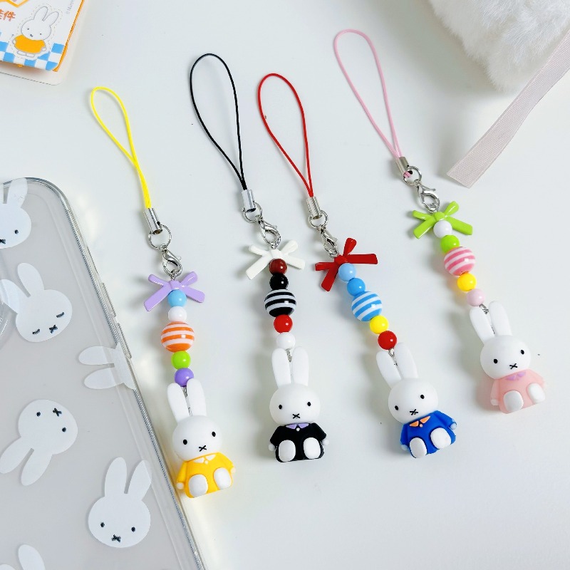 Kawaii miffy decoração do tele - Phone Accessories For Teen Girls avaliação e preço