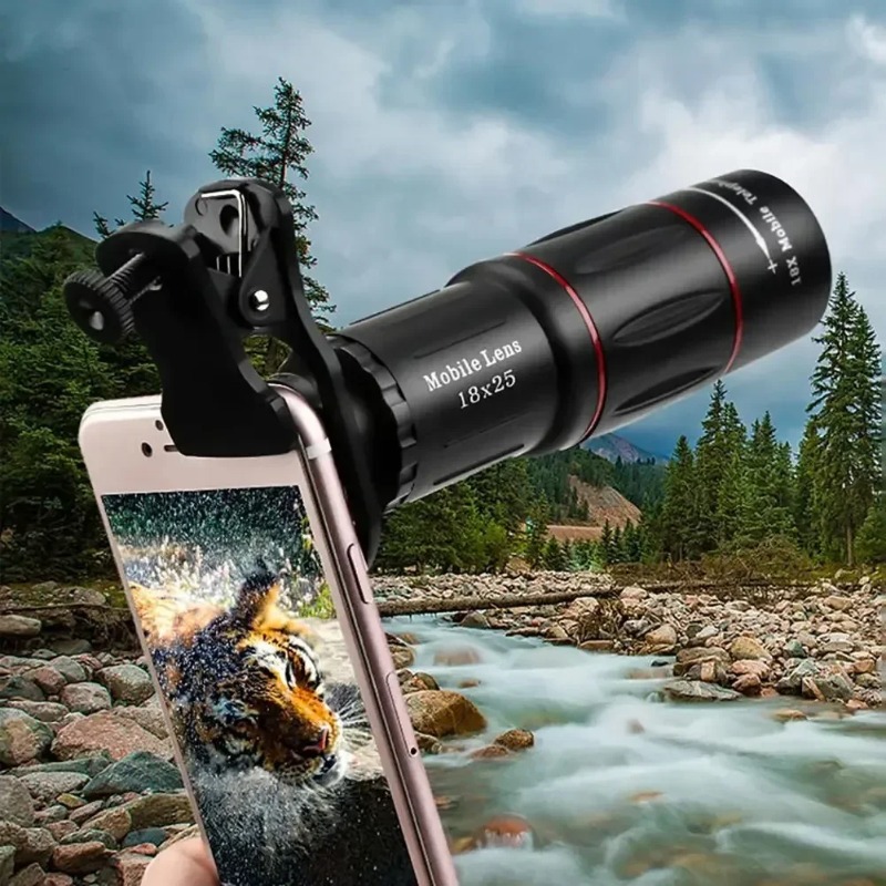 Lente Telefoto Universal de 18 - Lens Camera Clip avaliação e preço