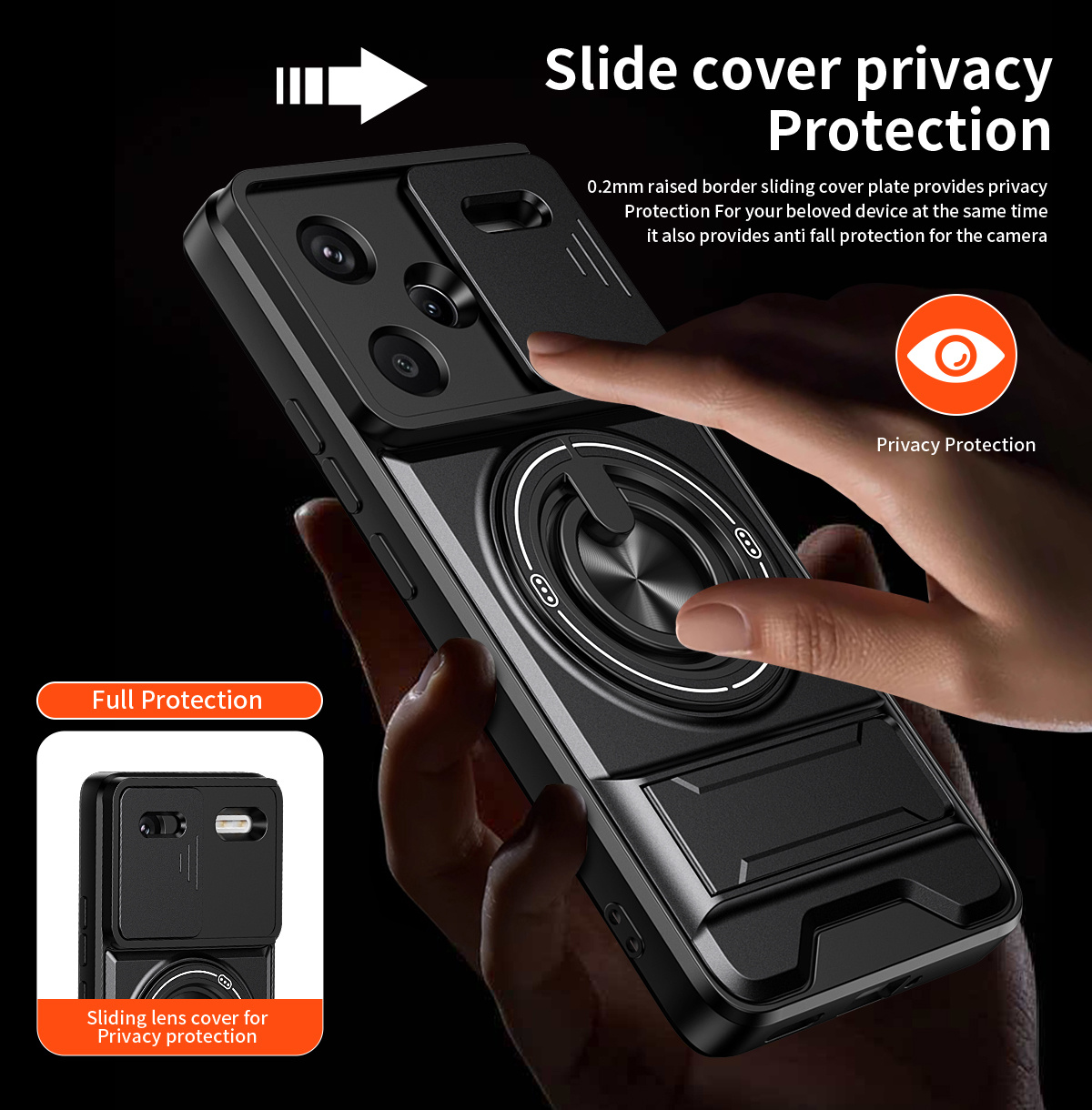 Lente slide câmera caso de tel - Phone Accessories Ring avaliação e preço